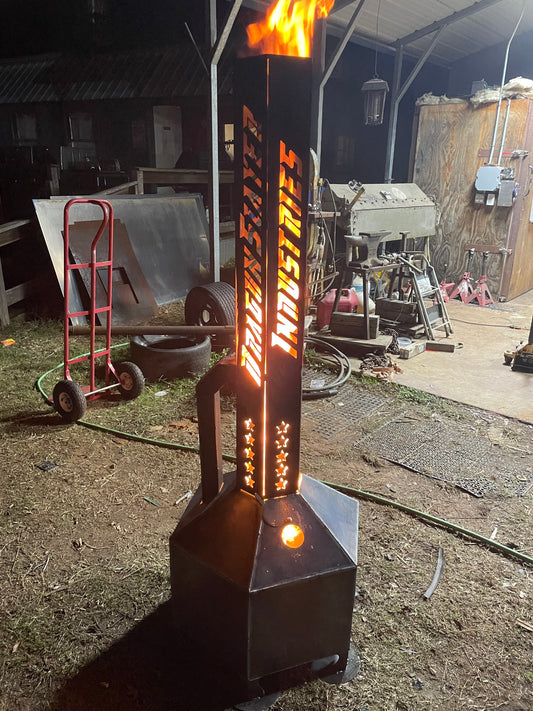 4 foot Smudge Pot You Weld It Kit