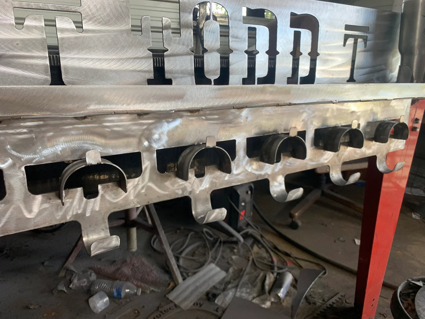 6-Hook Custom Bridle Rack