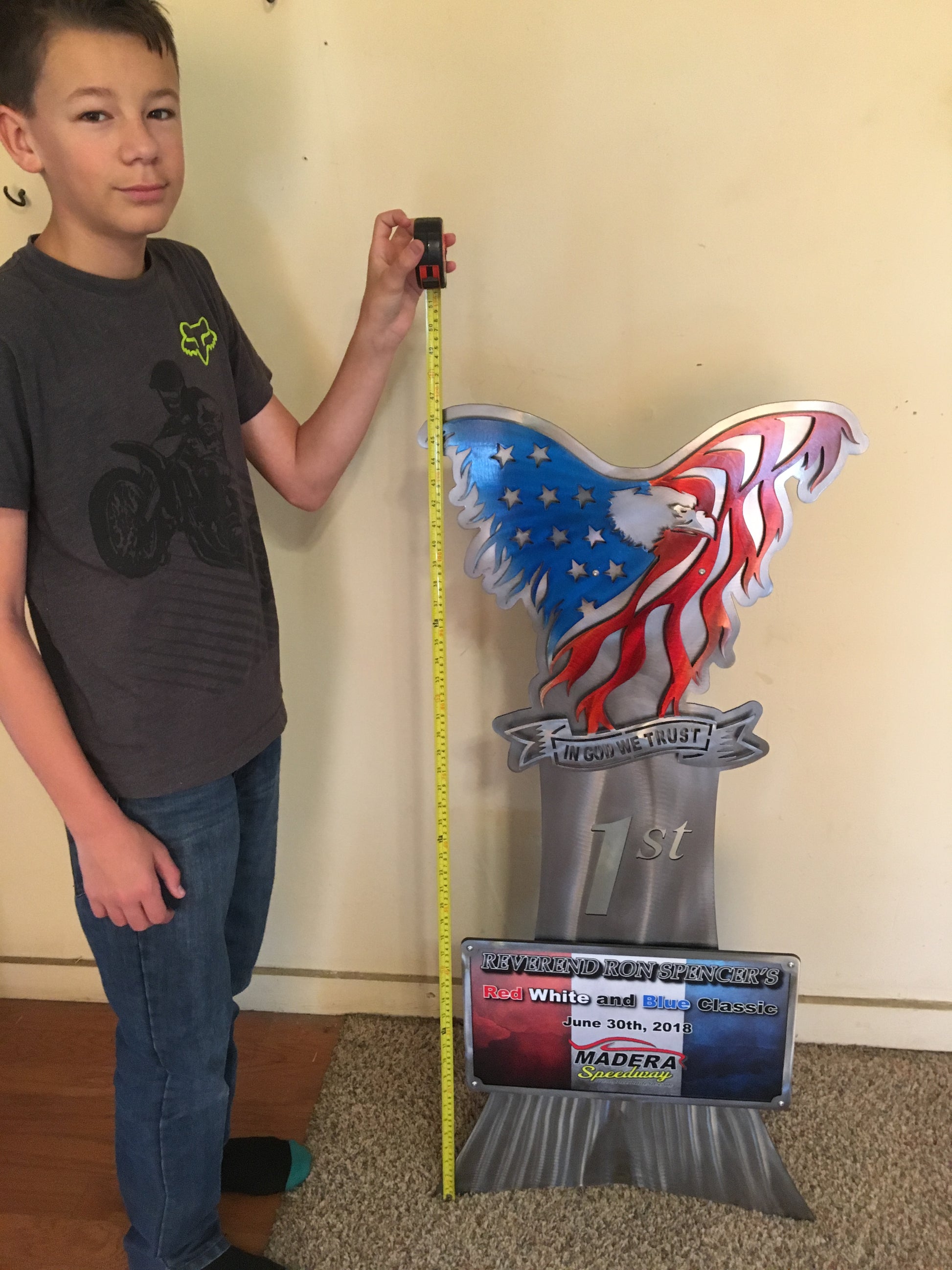 47" standing trophy - Dragonslayer Industries LLC