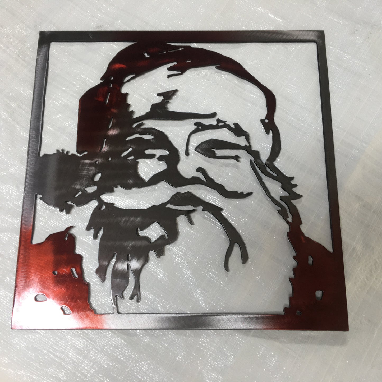 Santa Silhouette 12" x 12" - Dragonslayer Industries LLC