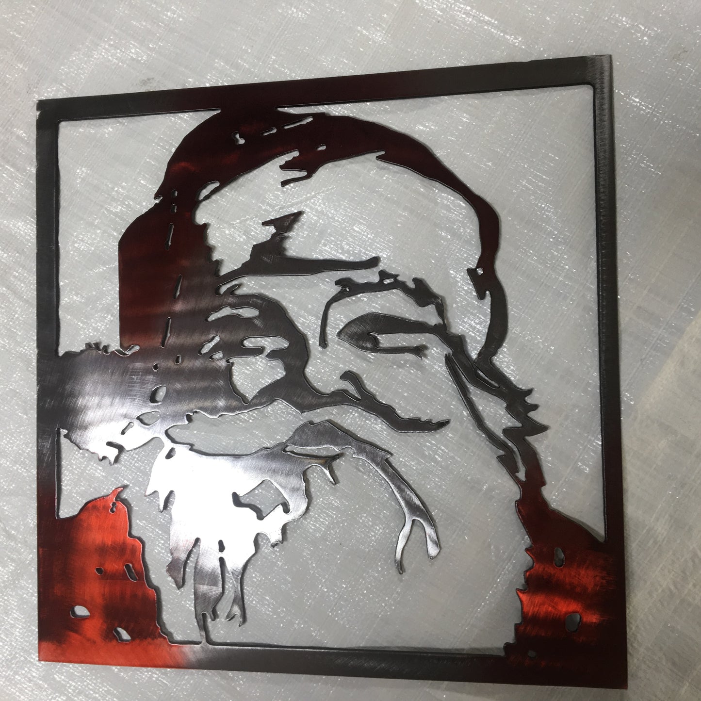 Santa Silhouette 12" x 12" - Dragonslayer Industries LLC