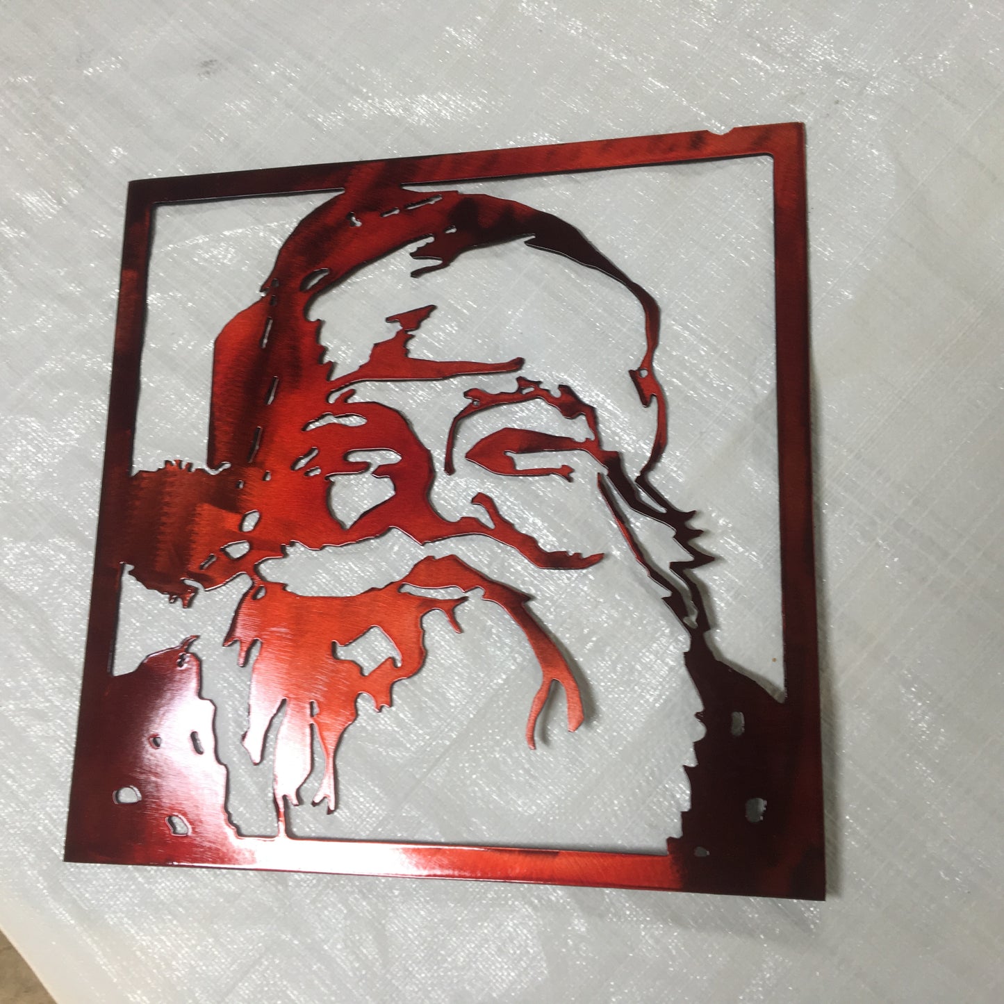 Santa Steel Art - Dragonslayer Industries LLC