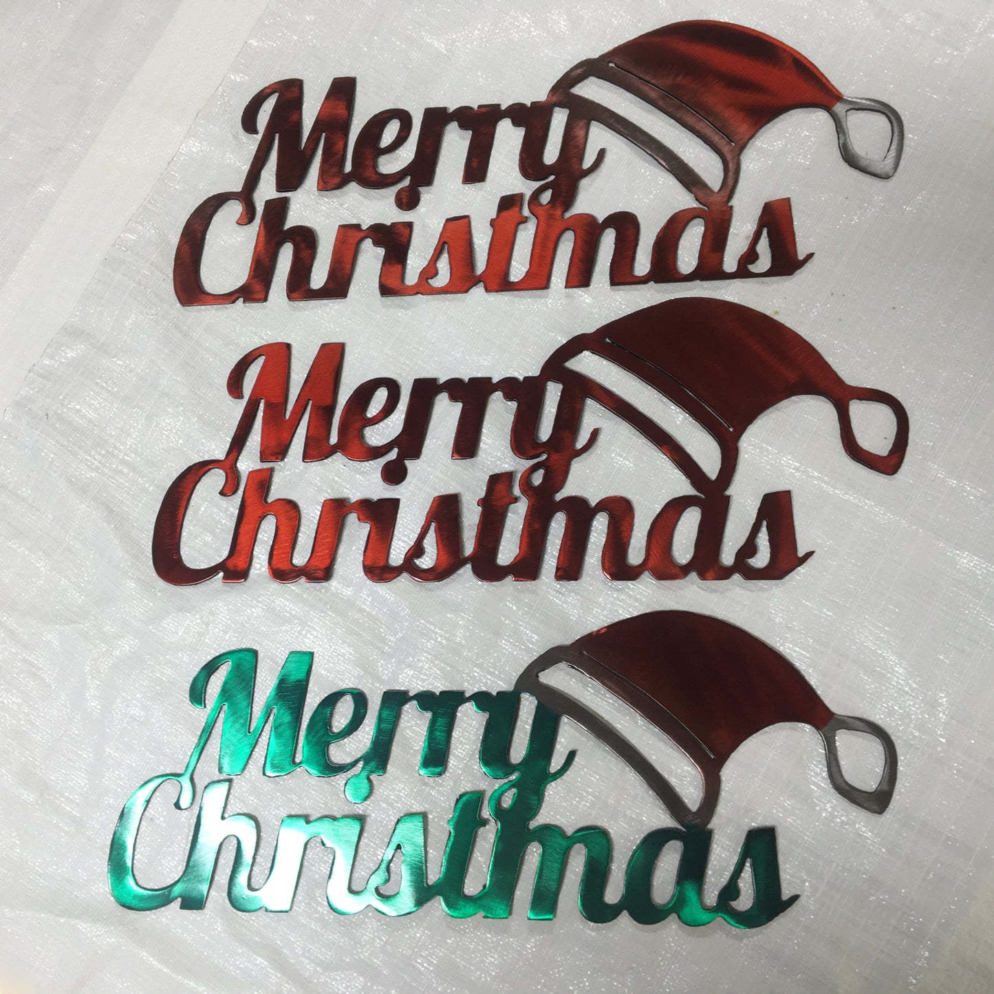 Merry Christmas Santa Hat 6" tall 16"wide - Dragonslayer Industries LLC
