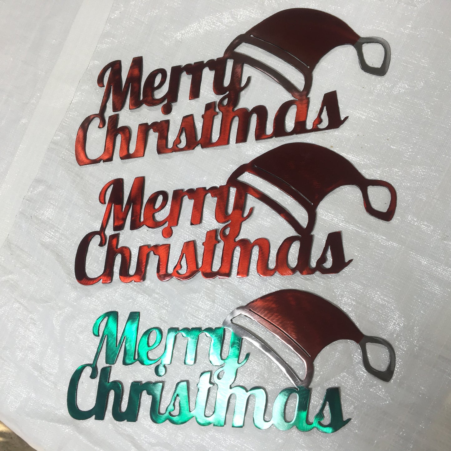 Merry Christmas Santa Hat 6" tall 16"wide - Dragonslayer Industries LLC