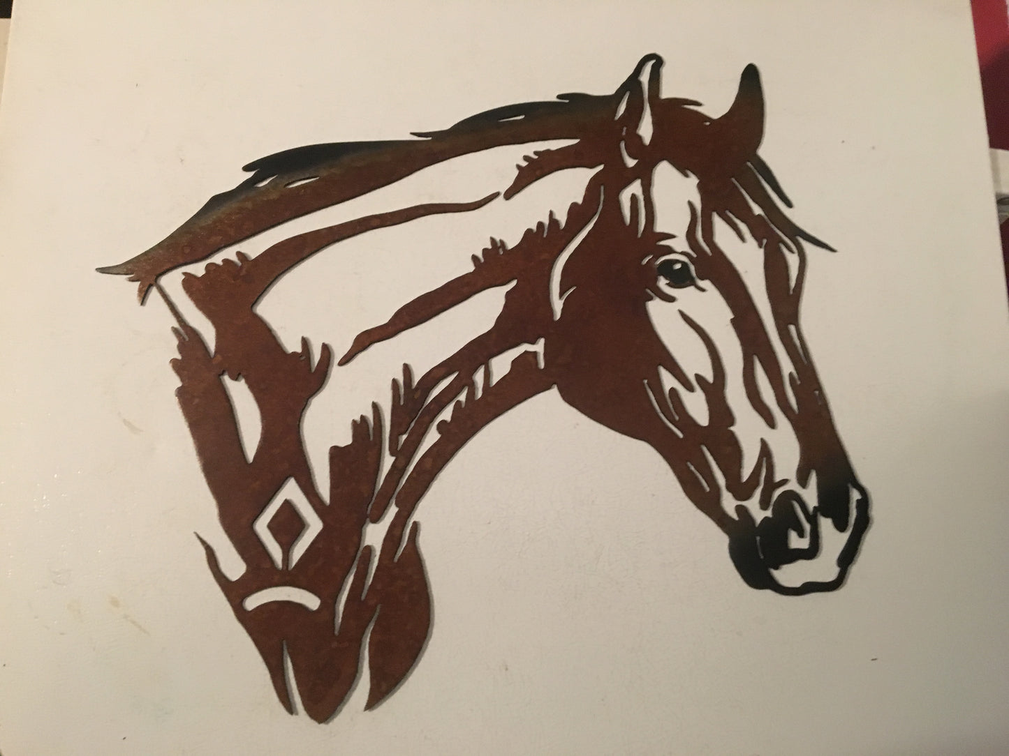 Horse Head 18 inches tall x 20 inches wide - Dragonslayer Industries LLC