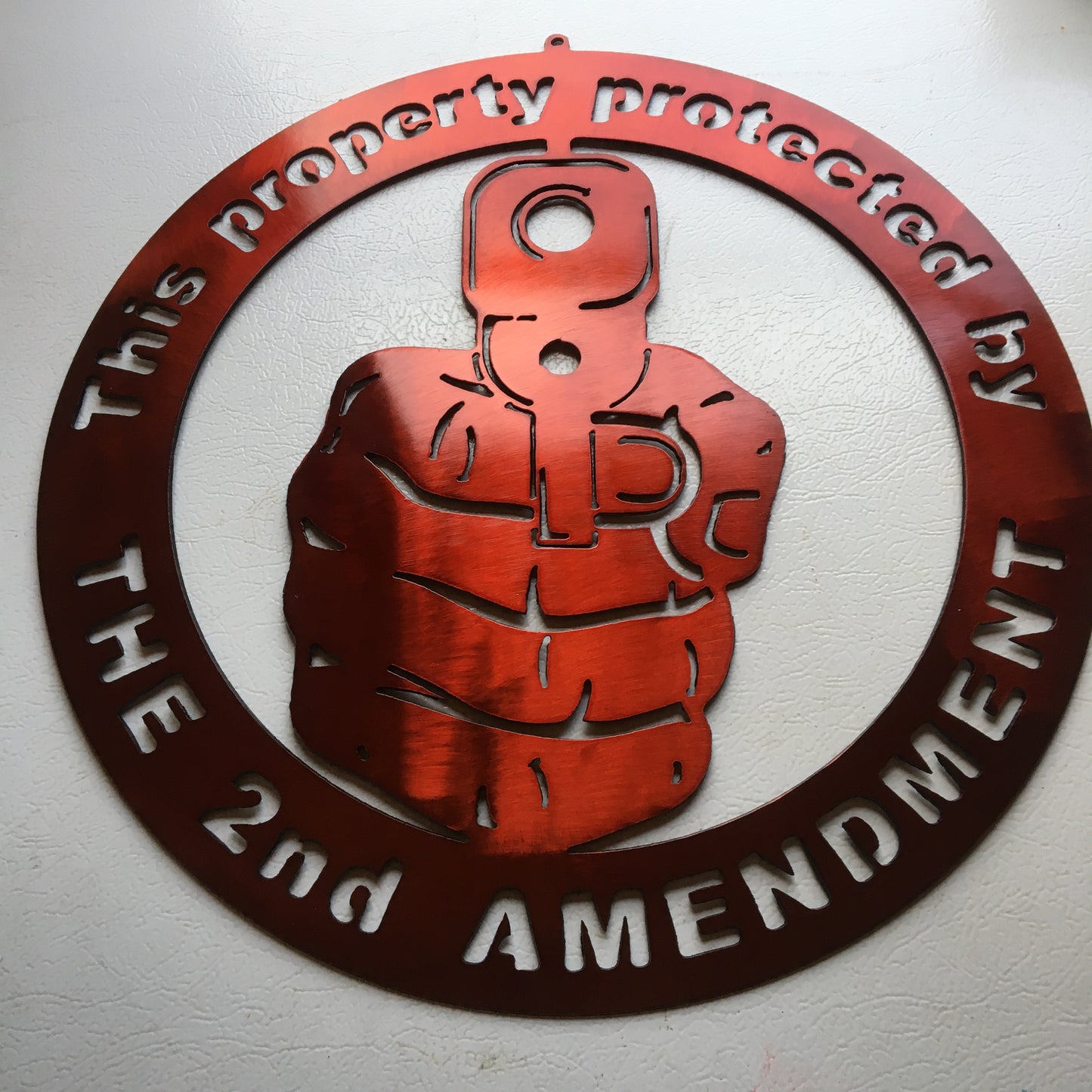 This property protected by the 2nd amendment Steel