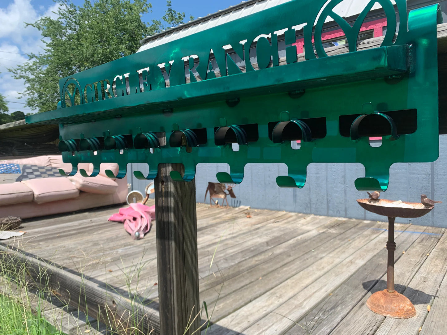 8-Hook Custom Bridle Rack