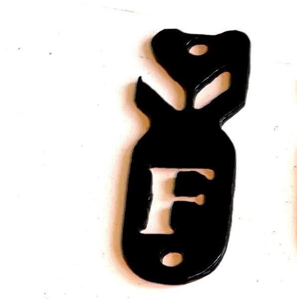 Explosive Elegance: The F Bomb Keychain with Bottle Opener
