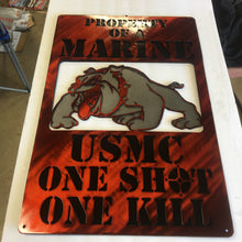 USMC MArine Corps Texas Metal Art