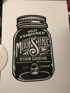 old Fashioned Moonshine Jar  - Dragonslayer Industries LLC